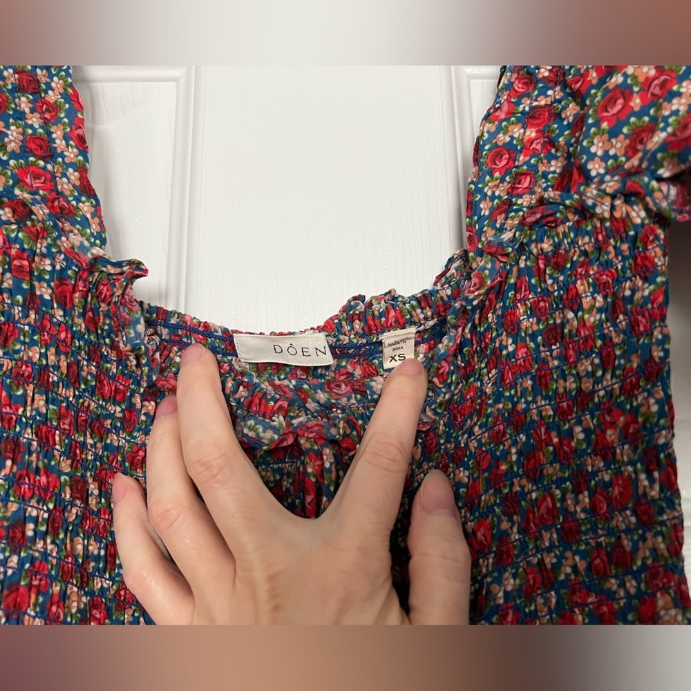 Doen Bijou Dress in Roseraie Floral - Picture 9 of 10